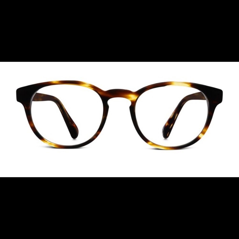 Warby Parker Percey Glasses in Striped Sassafras